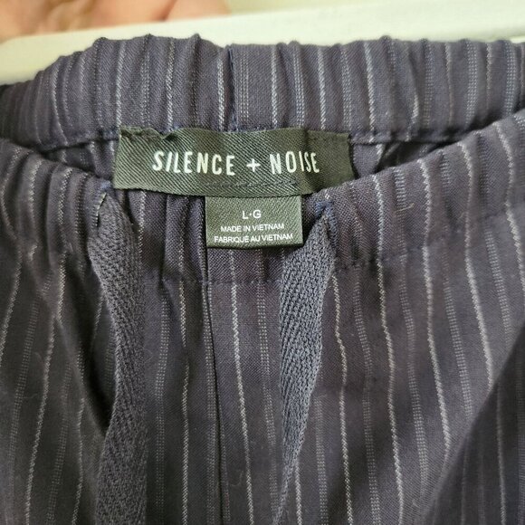 Silence + Noise Amelie Menswear Pull-On Pants Size Large - Picture 7 of 9